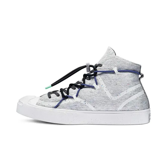 Renew x Star Converse Jack Purcell Mid White
