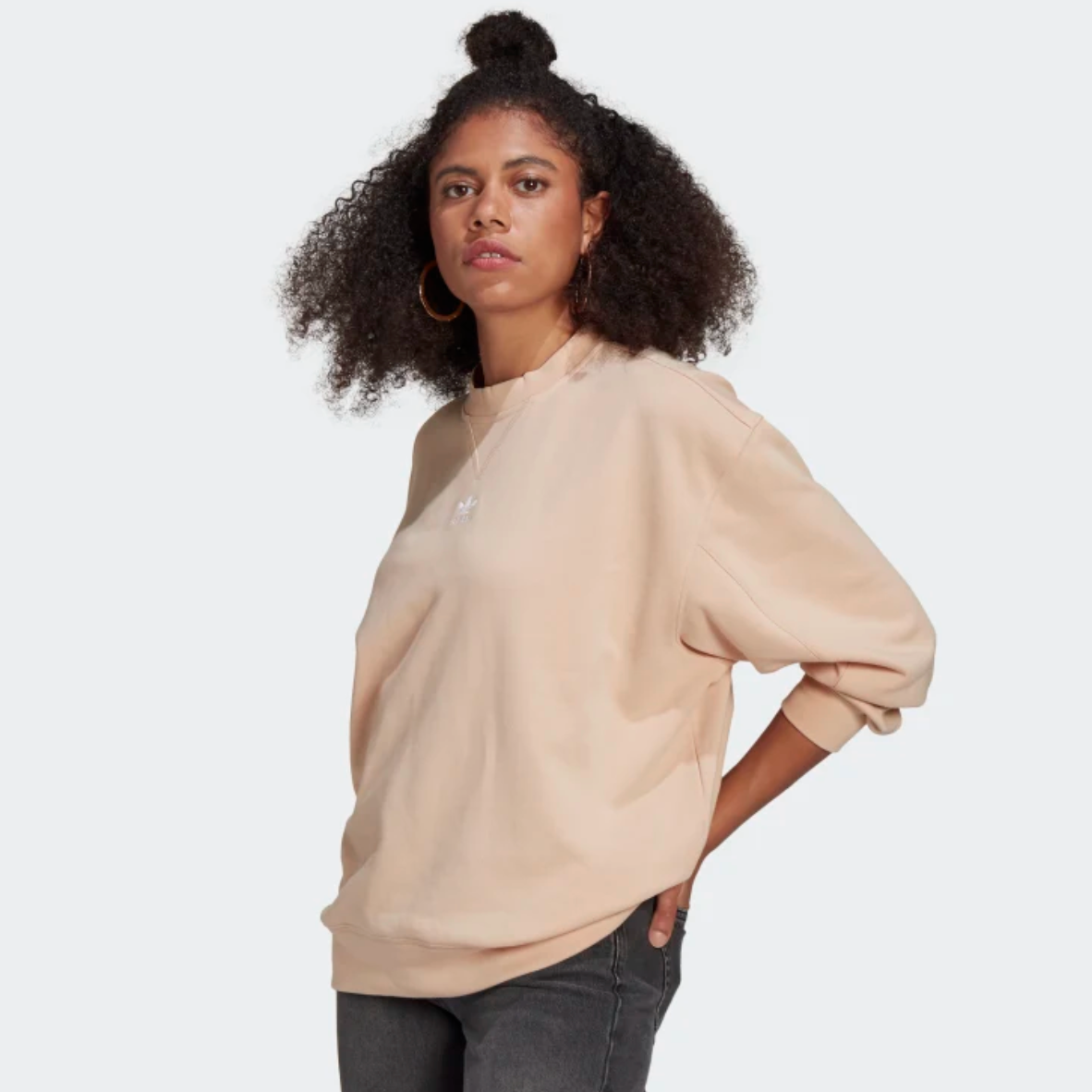 blush sweatshirt Adidas