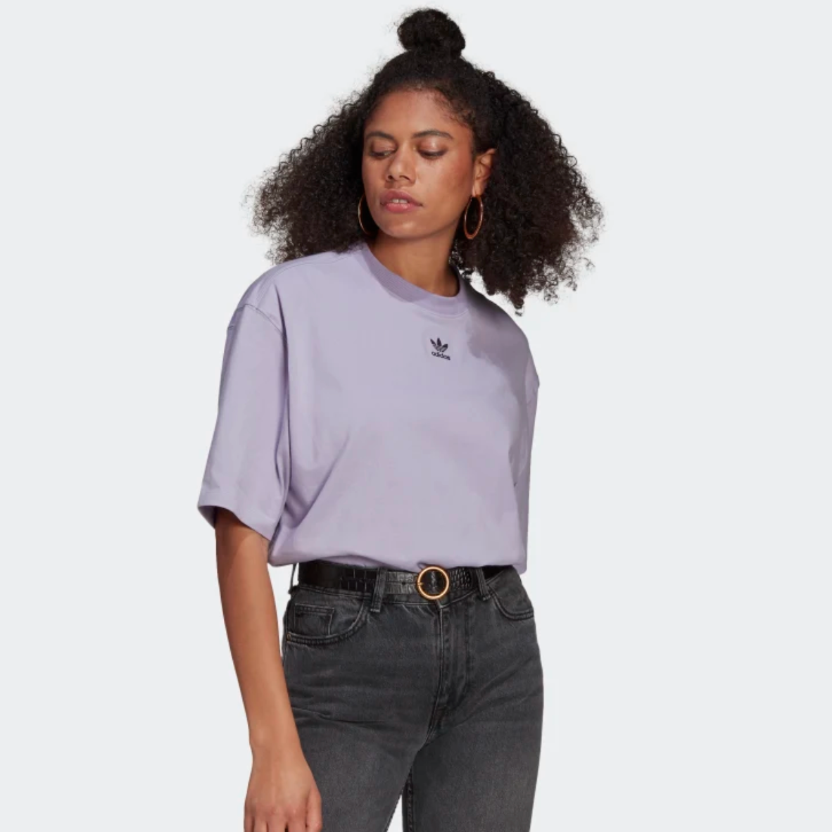 Adidas lilac tee