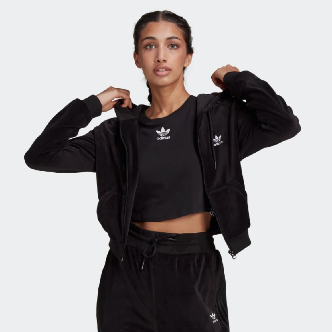Adidas black jacket