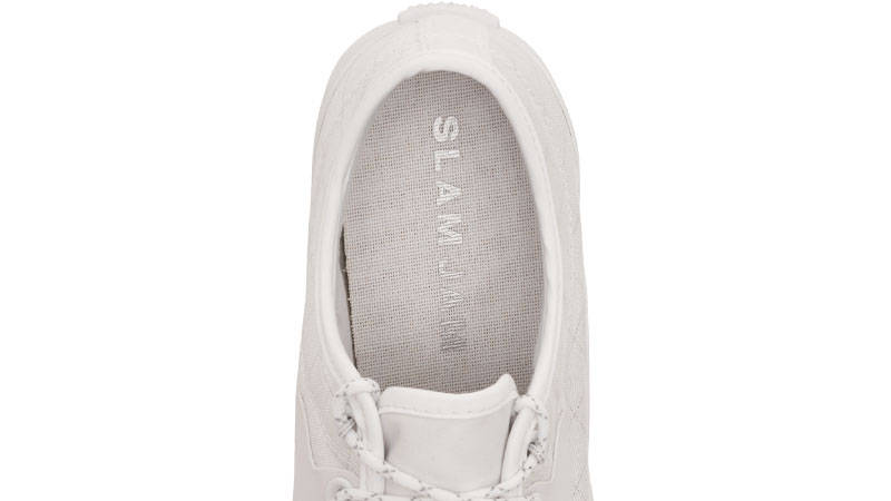 Slam Jam x Converse Bosey MC Ox White Top Closeup