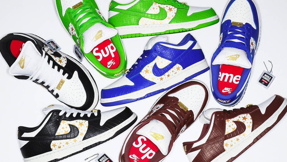 Image via Supreme The Supreme x Nike SB Dunk Low Spring/Summer 2021 is Dropping This Week!