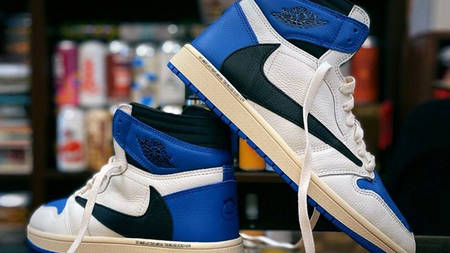 Get Up Close With the Travis Scott x fragment design x Air Jordan 1 High