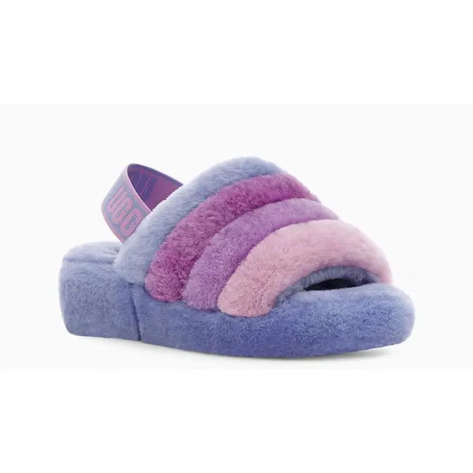 Where To Buy UGG Fluff Yeah Slide Blue Stripe IetpShops UGG