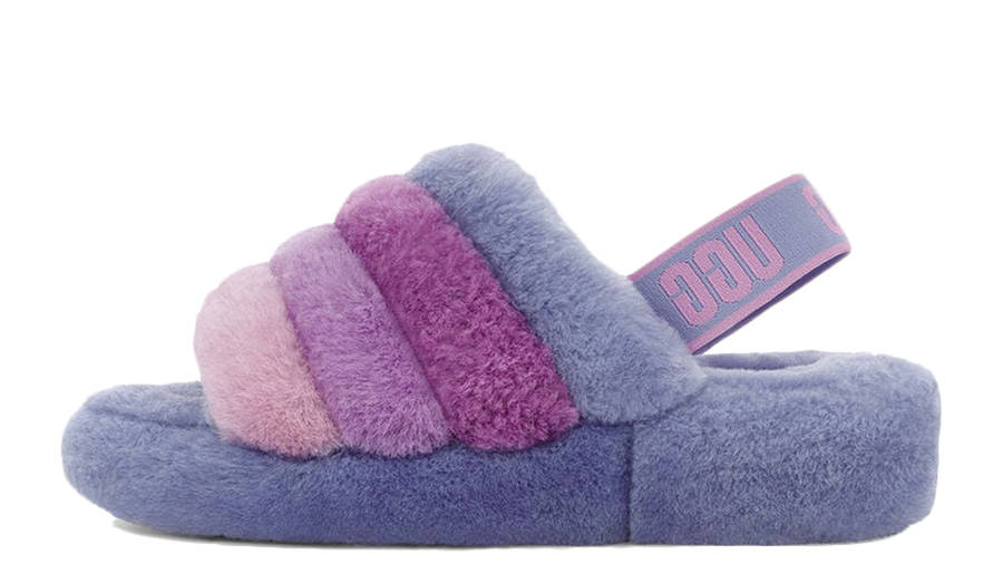 ugg slides blue