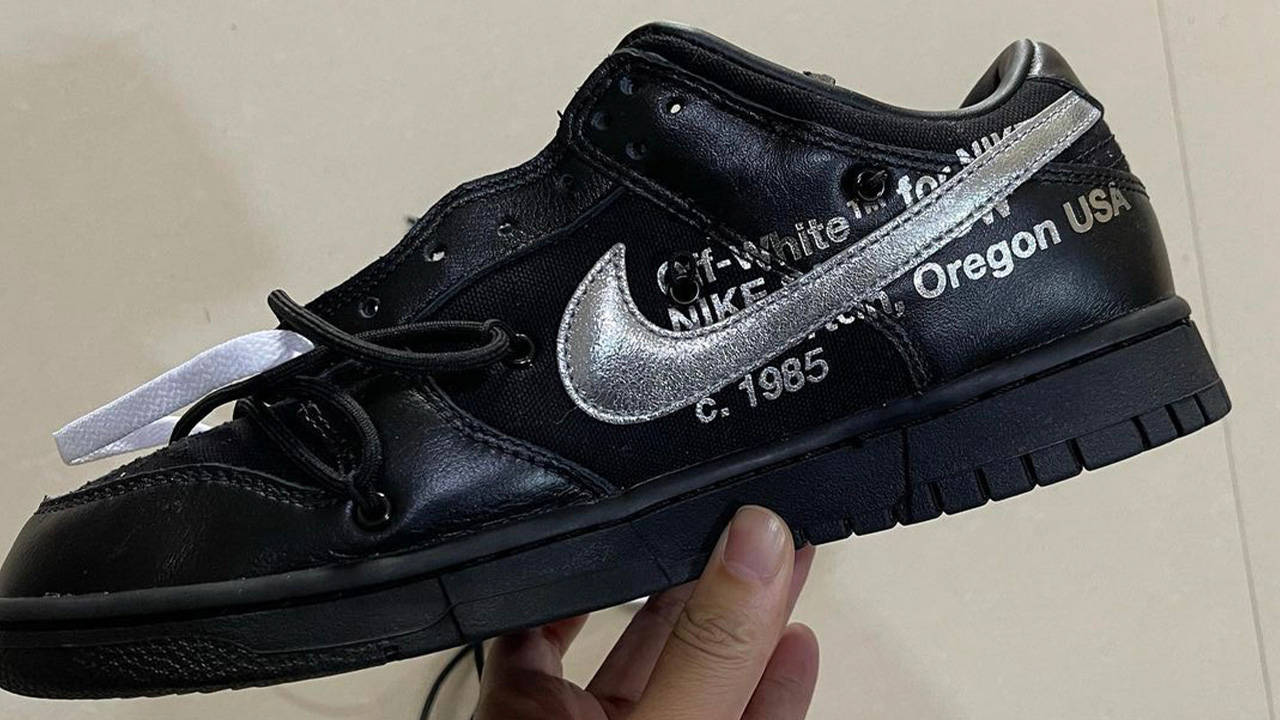 Off-White x Nike Dunk Low "Black"
