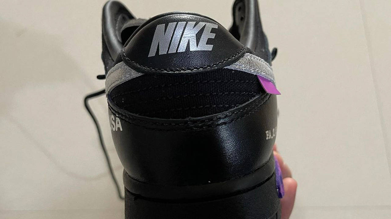 Off-White x Nike Dunk Low "Black"