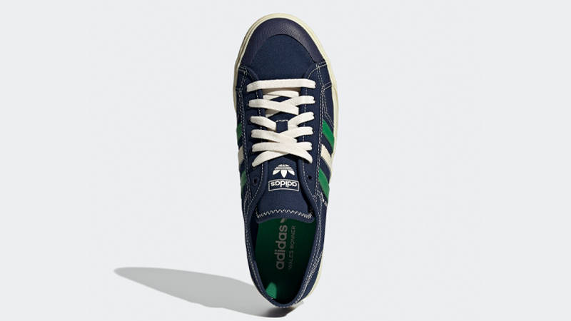 Wales Bonner x adidas Nizza Lo Night Indigo Yellow Middle