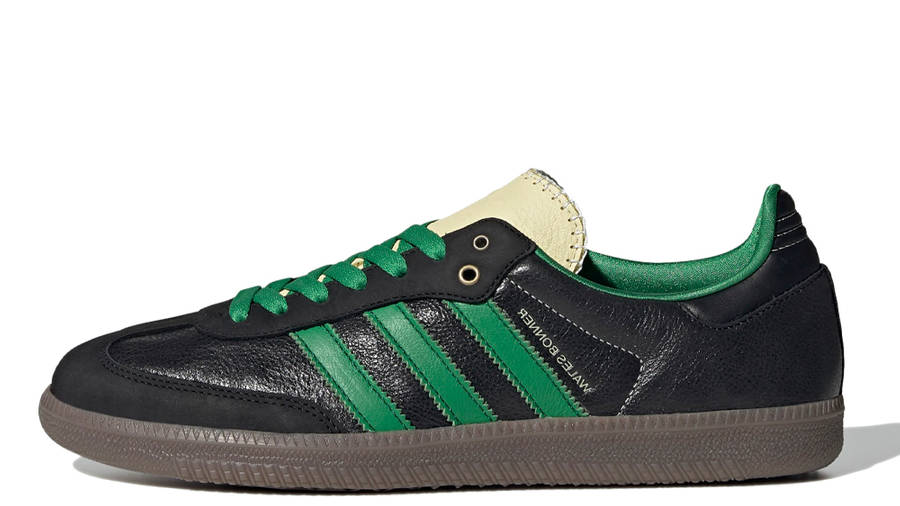 green adidas samba shoes