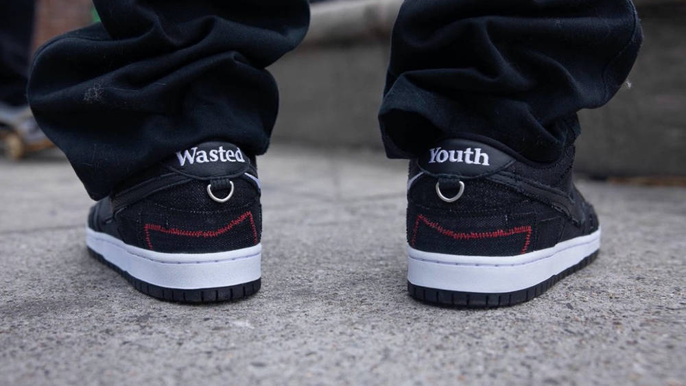Image via Nike wasted youth dunk low sb 5
