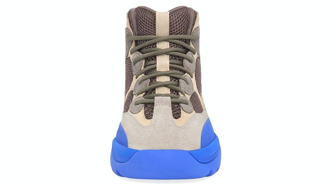 yeezy drst boot taupe blue 3