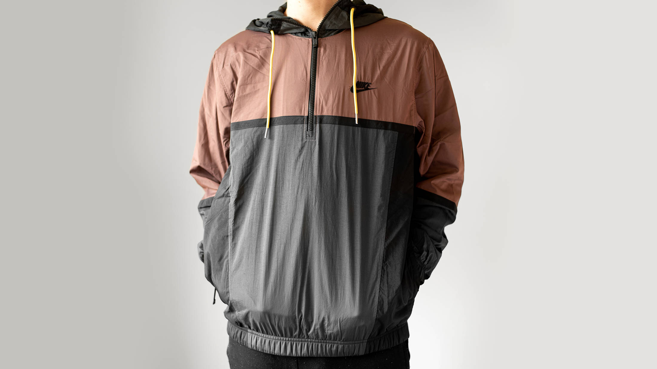Give Your Outdoor Fits a Refresh with This Nike 1/2-Zip Hooded Jacket