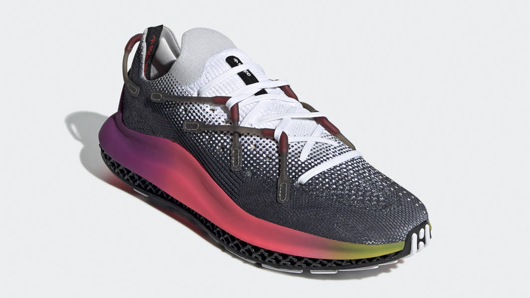 adidas 4D Fusio White Ultra Purple Front