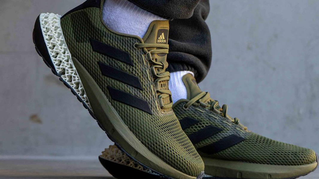 adidas 4D Kick Green On Foot