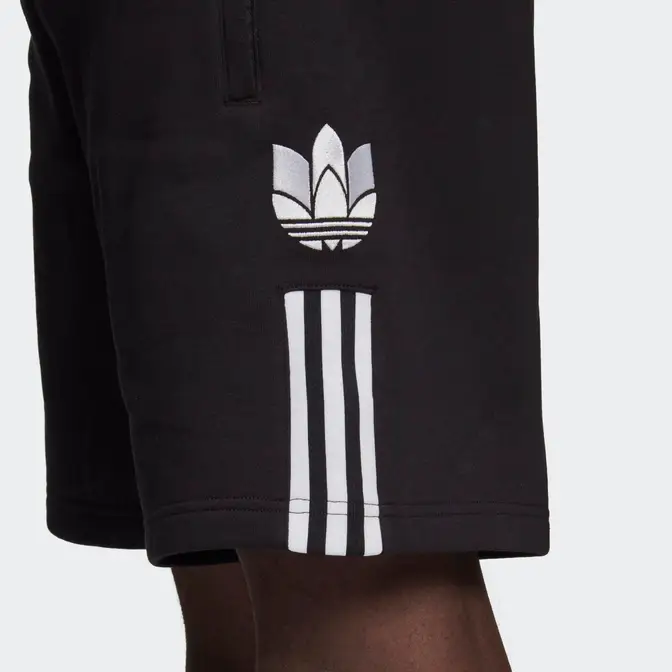 adidas Adicolor 3D Trefoil 3-Stripes Sweat Shorts | Where To Buy ...