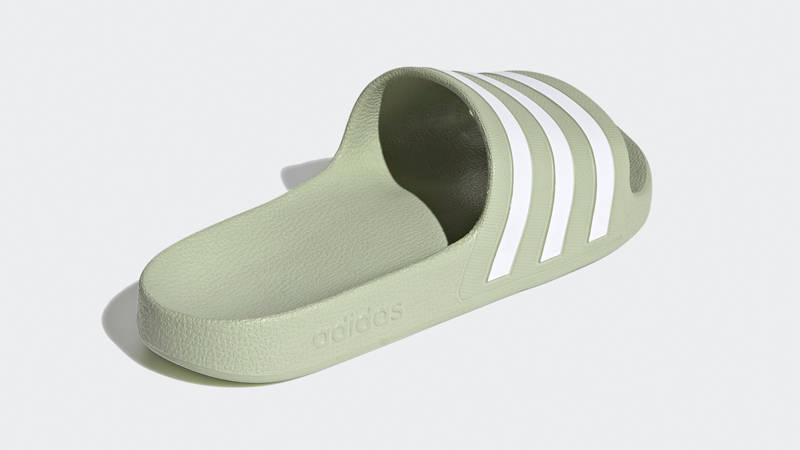 adilette halo green