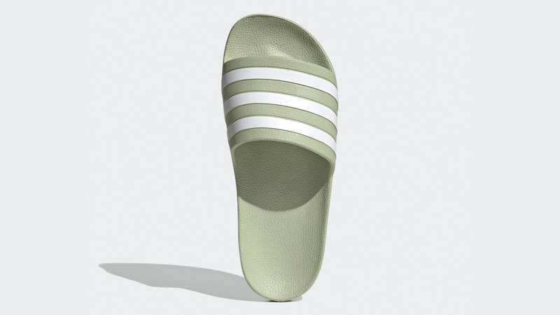 adidas Adilette Aqua Slides Halo Green