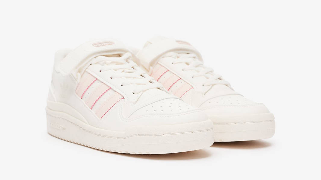 forum low trainers white cloud white icey pink