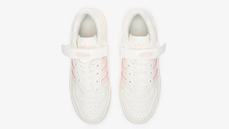 forum low trainers white cloud white icey pink