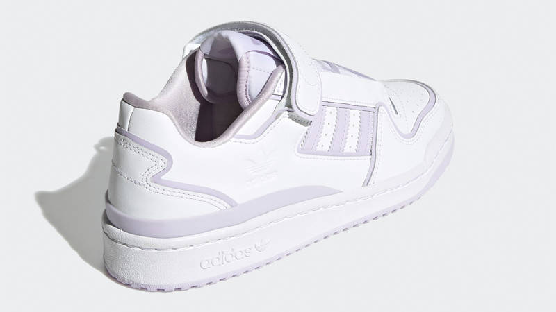 adidas Forum Plus White Purple Tint