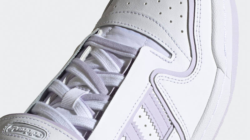 adidas Forum Plus White Purple Tint