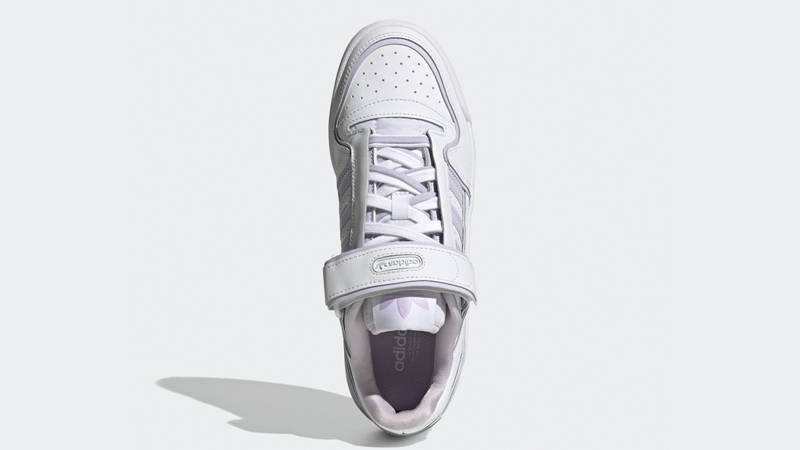adidas Forum Plus White Purple Tint