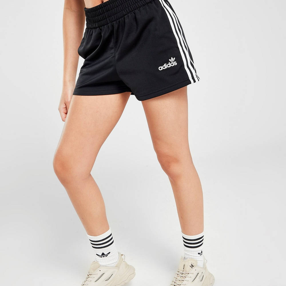 adidas linear 3 stripe shorts