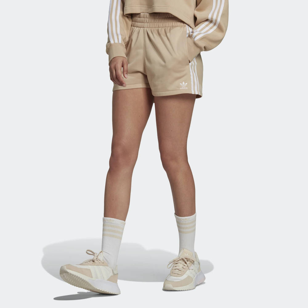 adidas Originals 3-Stripes Shorts - Magic Beige | The Sole Supplier