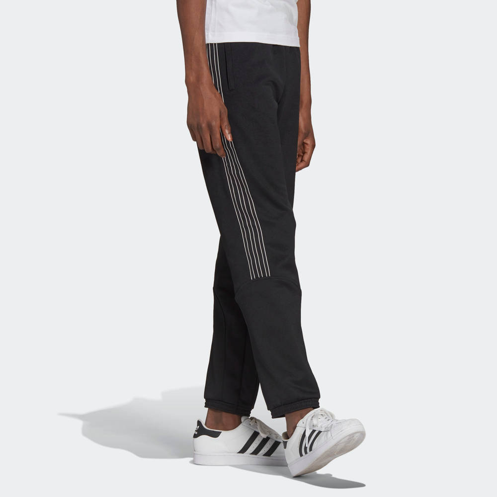 adidas Originals SPRT 3-Stripes Tracksuit Bottom - Black | The Sole ...