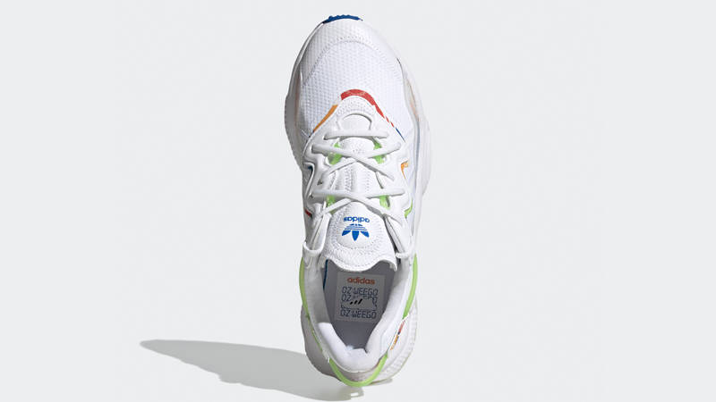 adidas Ozweego White Semi Solar Slime Middle