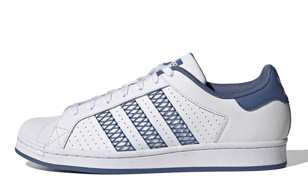 adidas Superstar Cloud White Crew Blue | Where To Buy | FX5556