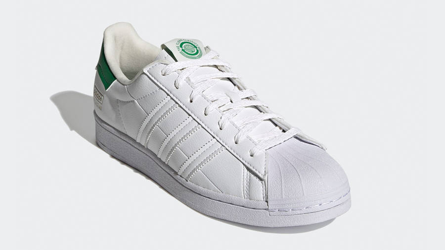 adidas Superstar Cloud White Green Front