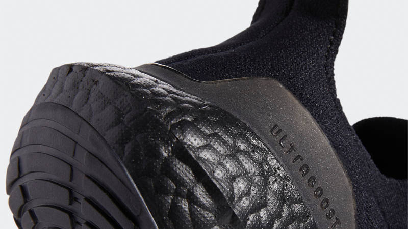 adidas Ultra Boost 21 Core Black Closeup