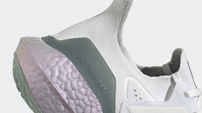 adidas Ultra Boost 21 Crystal White Closeup