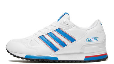 adidas ZX 750 White Blue JD Exclusive