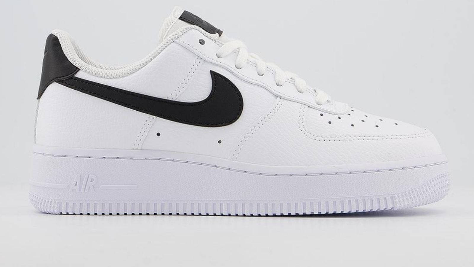 AF1 White Black Swoosh