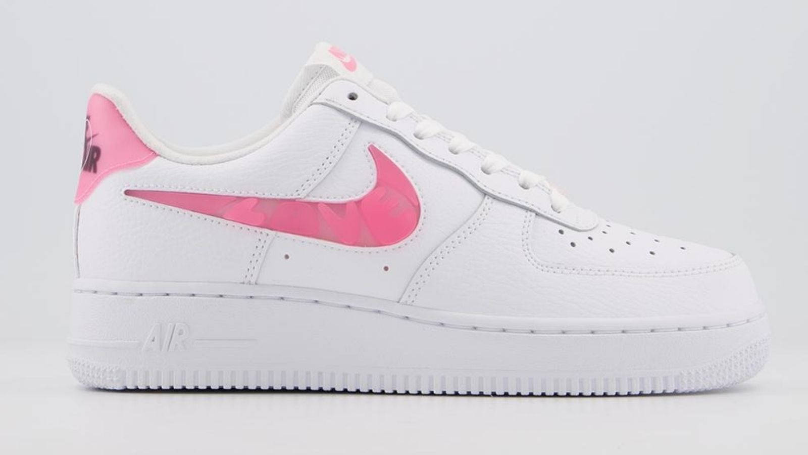 AF1 White Love Pink