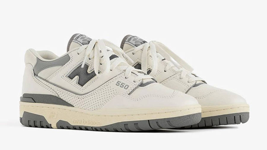 Aime Leon Dore x New Balance 550 White Grey | Raffles & Where To Buy ...