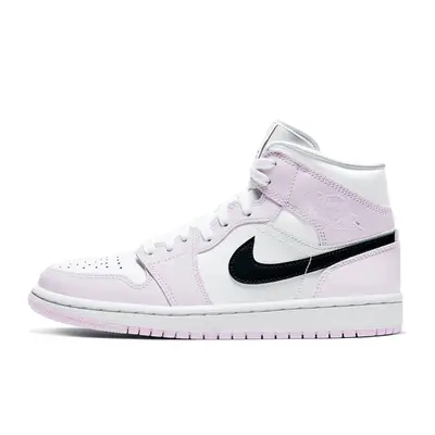 Jordan 1 Mid Barely Rose Womens | Raffles & Where To Buy | The Sole ...