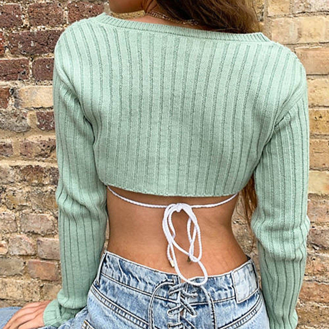 ASOS COLLUSION Cropped Knit Jumper