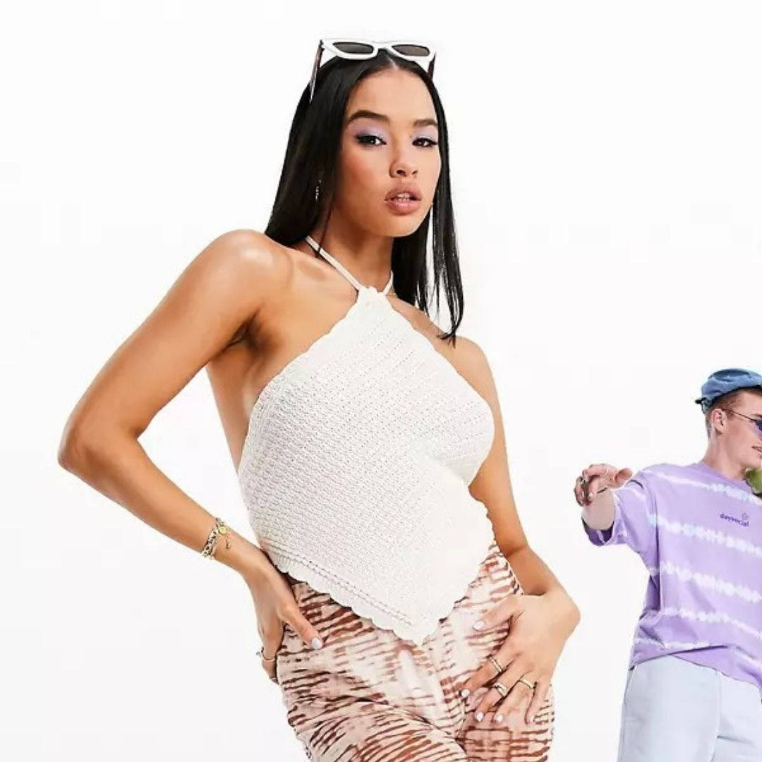 ASOS crochet top