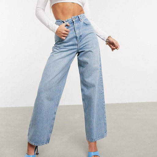ASOS DESIGN high rise ‘relaxed’ dad jeans