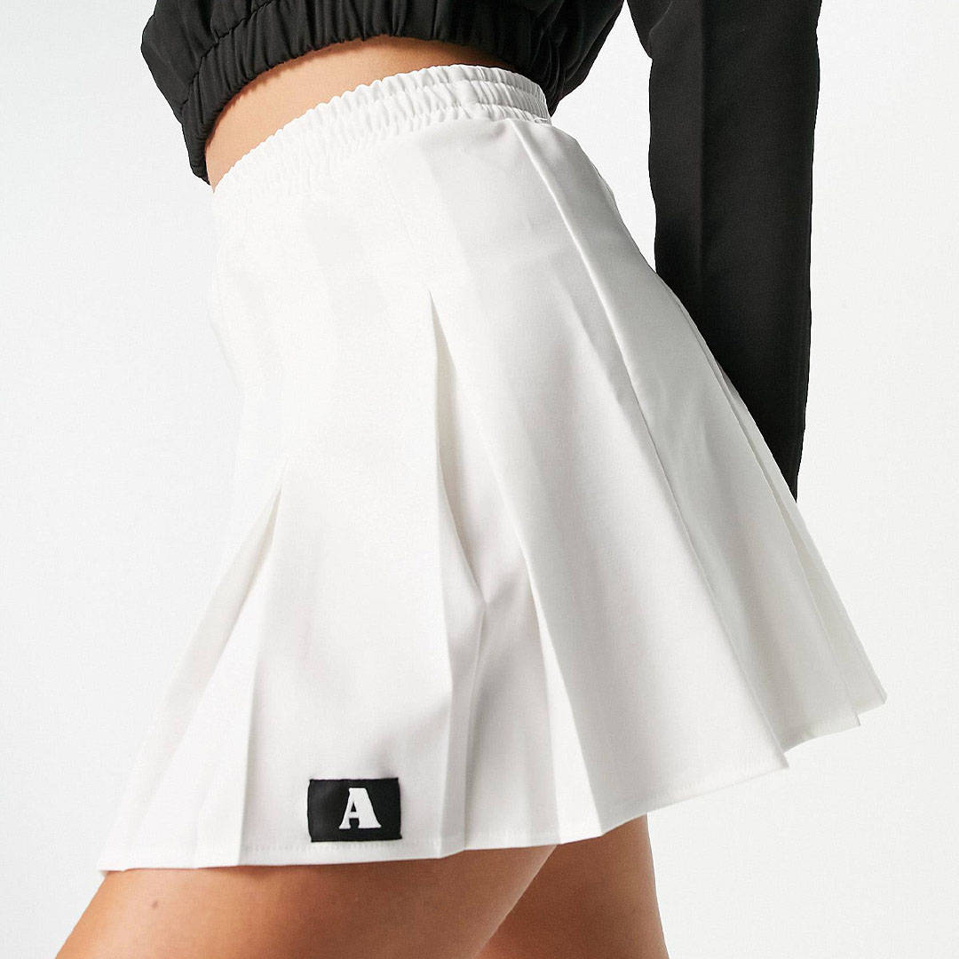 ASOS Tennis Skirt White