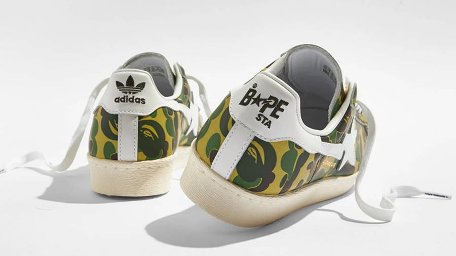 a bathing ape x adidas superstar