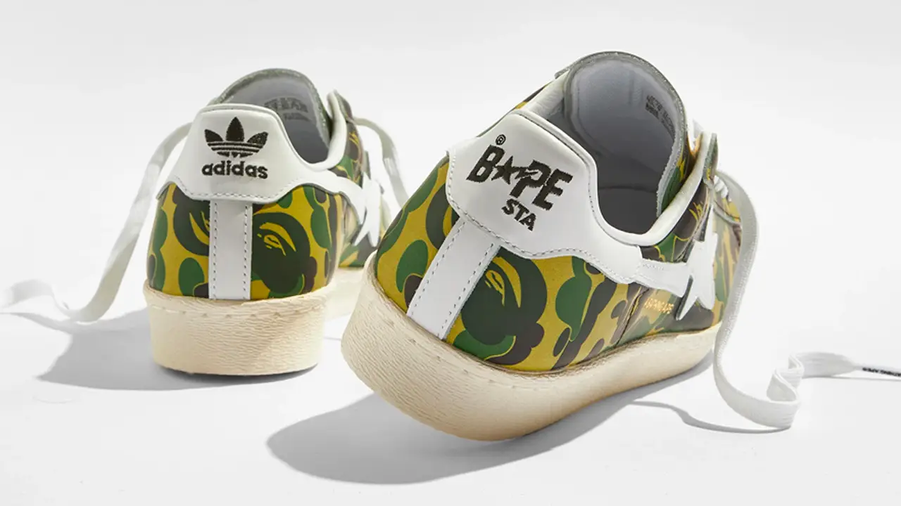 The BAPE x adidas Superstar Gets Deployed in 1ST CAMO | The Sole Supplier