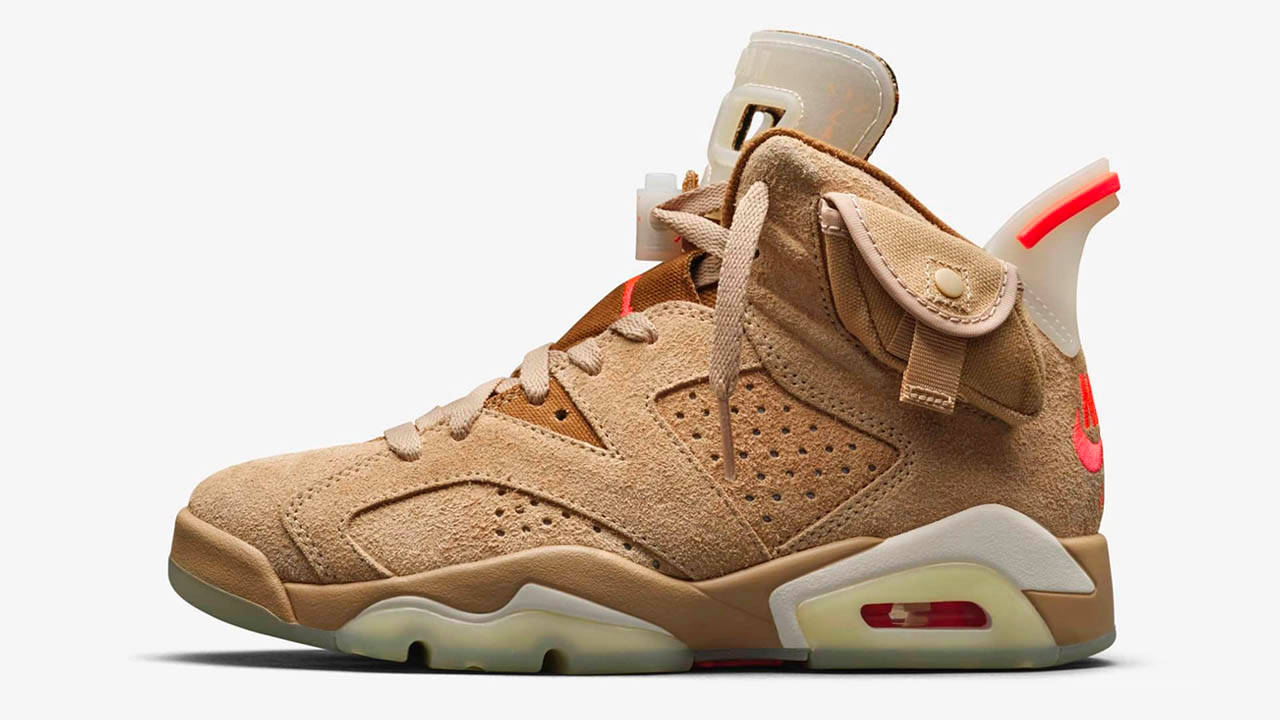 Travis Scott x Air Jordan 6 "British Khaki"