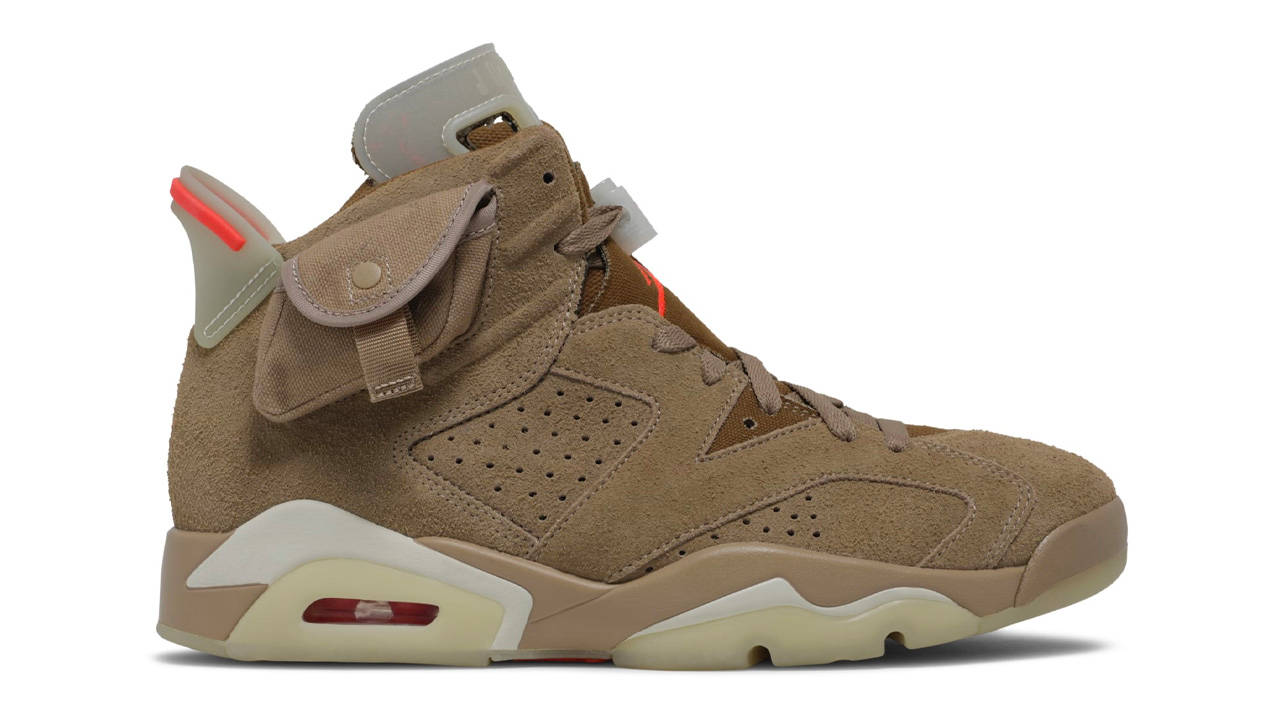 Travis Scott x Air Jordan 6 "British Khaki"