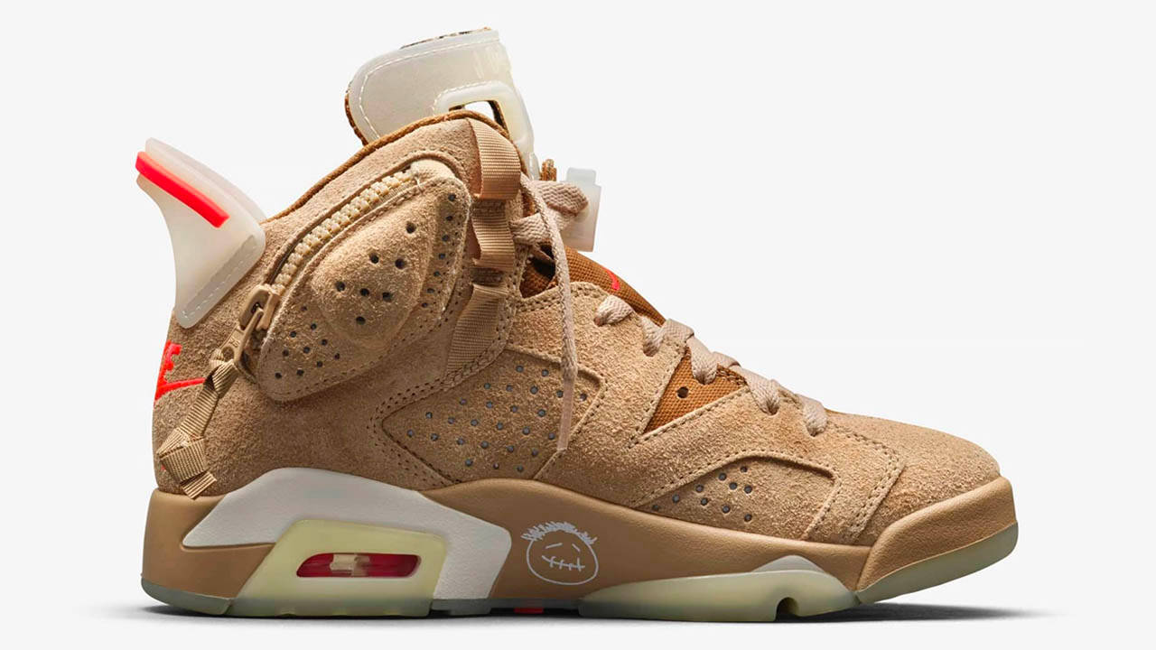 Travis Scott x Air Jordan 6 "British Khaki"