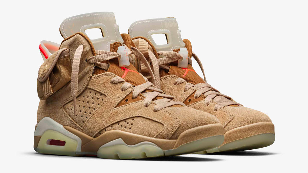 Travis Scott x Air Jordan 6 "British Khaki"
