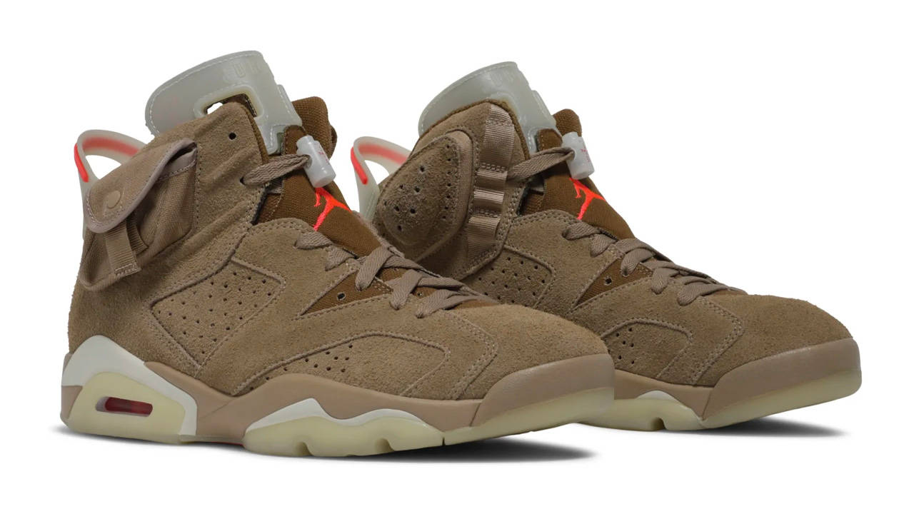 Travis Scott x Air Jordan 6 "British Khaki"